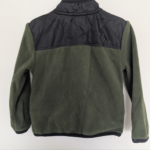 Disney Yoda Star Wars Jacket Sz 3T Lightweight Green/ Black Unisex Fleece Zip up - Picture 8 of 8